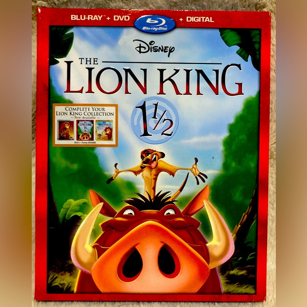 Disney’s THE LION KING 1 1/2 Blu-Ray/DVD Combo (no digital copy)
